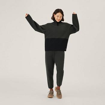 Allbirds Fluff Fleece Pant Sweathose Damen Schwarz | YCHVQ20853