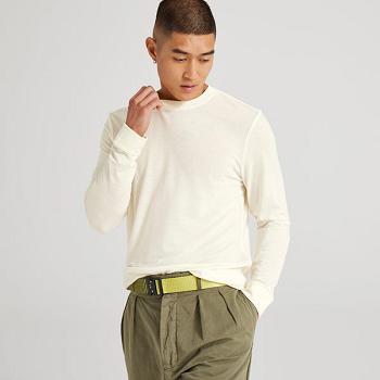 Allbirds Long Sleeve Sea T shirts Herren Weiß | LCHSX31672