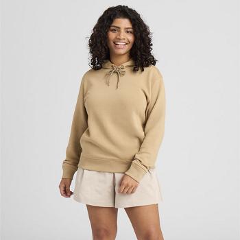 Allbirds R&R Hoodie Sweatshirts Damen Beige | CHCIF28757
