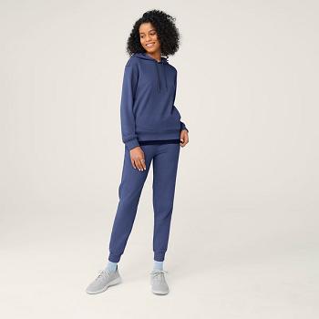Allbirds R&R Hoodie Sweatshirts Damen Indigo | CHEAH19601