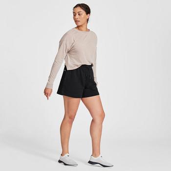 Allbirds R&R Sweat Kurzes Sweathose Damen Schwarz | CHXMI86461