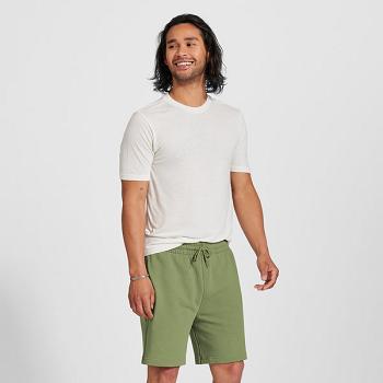 Allbirds R&R Sweat Kurzes Sweathose Herren Grün | CHJBT18481