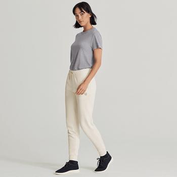 Allbirds R&R Sweatpant Sweathose Damen Weiß | TCHWZ63155