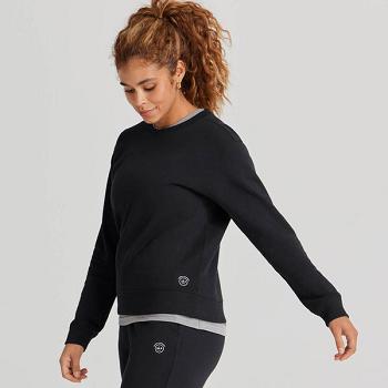 Allbirds R&R Sweatshirt Sweatshirts Damen Schwarz | CHDFL75441