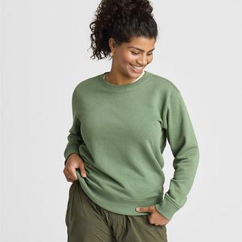 Allbirds R&R Sweatshirt Sweatshirts Damen Grün | CHIIZ60551