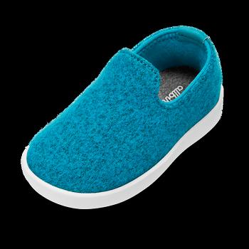 Allbirds Smallbirds Wolle Loungers Slip-Ons Kinder Türkis | ZCHMJ72218