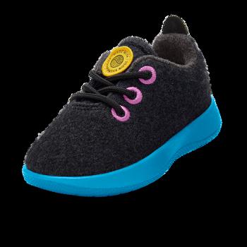 Allbirds Smallbirds Wolle Runners Laufschuhe Kinder Schwarz | CHICD51370