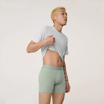 Allbirds Trino® Boxer Brief Unterwäsche Herren Tiefesgrün | CHNZX48528