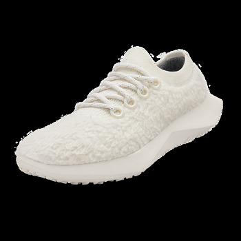Allbirds Wolle Dasher Fluffs Laufschuhe Damen Weiß | PCHQX41310