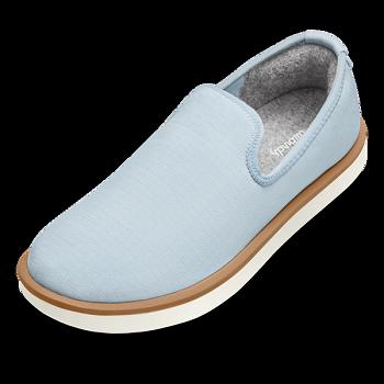 Allbirds Wolle Lounger Woven Slip-Ons Herren Blau | CHCVG53602