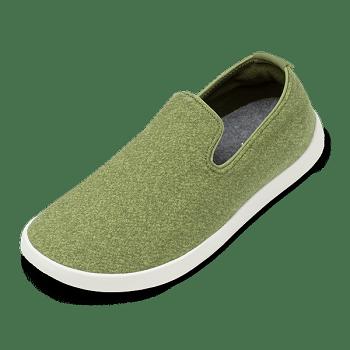 Allbirds Wolle Loungers Slip-Ons Herren Grün | QCHWA25421