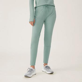 Allbirds Wolle Performance Jogger Sweathose Damen Grün | QCHWA43191